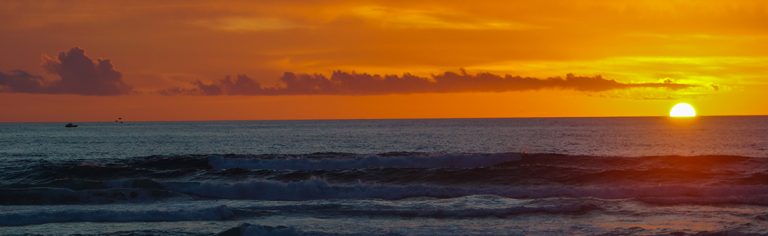 litoral poeta puesta de sol el tabo