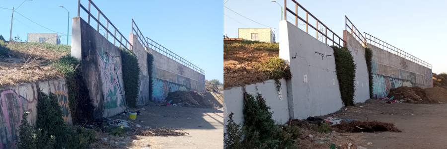 Hermoso mural dará la bienvenida a los visitantes de Cartagena | Proyecto nuevo | Litoral Poeta de Las Artes | Cartagena, litoral de los poetas, mural, vicente huidobro