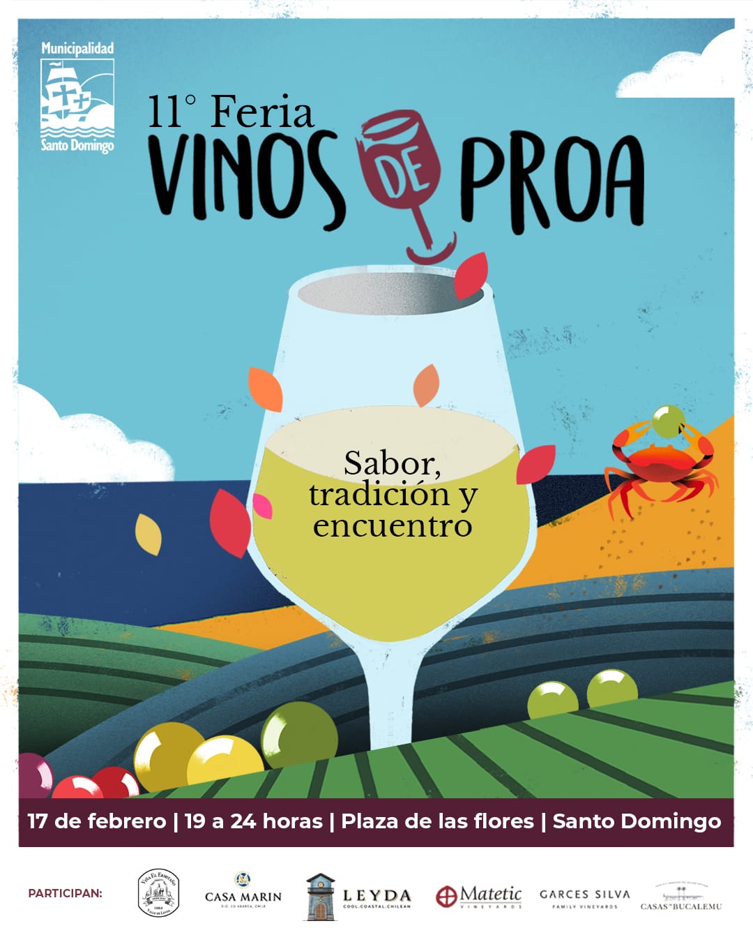 Vinos de Proa 2024 la fiesta de la vendimia poética de Chile se