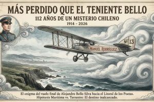ilustración más perdido que el teniente bello en el litoral poeta